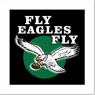 eagles - fly eagles fly - Art Drawing Posters and Art